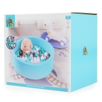 Детски басейн за игра с 200 топки Moni, Сив