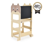 Дървена обучителна кула 3 в 1 Moni Toys - Монтесори