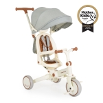 Детска сгъваема триколка 3 в 1 Byox - Compacto, Бежова