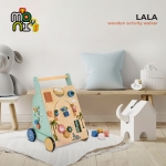 Дървена играчка за прохождане Moni Toys - Lala