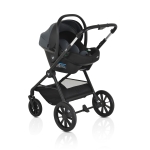 Бебешка количка 3 в 1 Cangaroo - Joker, Olive-Green