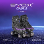 Детски кънки Byox - Sparkle, Размер M, 34-37