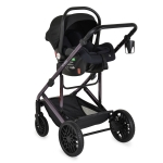 Бебешка количка 2 в 1 Moni - All Road, Black