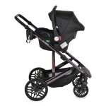 Бебешка количка 2 в 1 Moni - All Road, Black