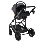 Бебешка количка 2 в 1 Moni - All Road, Black
