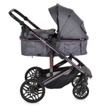 Бебешка количка 2 в 1 Moni - All Road, Black