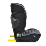 Стол за кола Cangaroo - Performance, IsoFix, i-Size, 100-150 сm, Cosmos Black