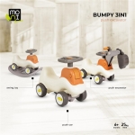 Багер за бутане 3 в 1 Moni Garden - Bumpy