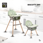 Столче за хранене 2 в 1 Moni - Biscotti, Розово