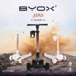 Детска тротинетка Byox - Aero, Royal White