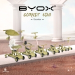 Мултифункционална тротинетка 6 в 1 Byox - Cornet, Green
