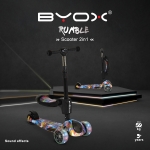 Сгъваема тротинетка Byox - Rumble, Wild-Dragon