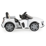 Акумулаторна кола Moni - Audi R8 Spyder, Бяла