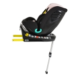 Стол за кола Cangaroo - i-Protect, 40-150 сm, 360°, i-Size, IsoFix, Pearl-Pink