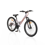 Детски велосипед със скорости 24" Byox - Princess, Beige