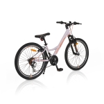 Детски велосипед със скорости 24" Byox - Princess, Beige