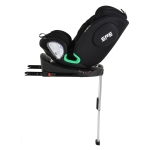 Столче за кола Moni - Legend, IsoFix, 360°, 40-150 сm, Black