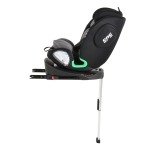 Столче за кола Moni - Legend, IsoFix, 360°, 40-150 сm, Black