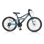 Велосипед със скорости Byox - Adventura 24", Blue