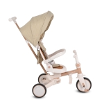 Детска триколка 4 в 1 Byox - Compacto, Бежова