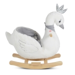 Плюшена люлееща се играчка Moni Toys - Swan
