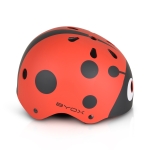 Детска предпазна каска Byox - Skate Y09, 54-58 cm, Ladybug