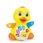 Бебешка музикална играчка Moni Toys - Жълто пате