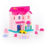 Къща за кукли Polesie Toys - Sophie, 14 части