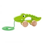 Дървена играчка за дърпане Tooky Toy - Crocodile
