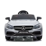 Акумулаторна кола Moni - Mercedes C63S, QY1588, бял