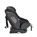 Столче за кола Cangaroo - Pilot, 0-36 kg, с IsoFix, 360°, сиво