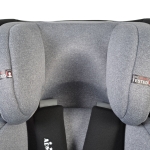 Столче за кола Cangaroo - Admiral, 0-36 kg, с Isofix, черно