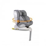 Столче за кола Cangaroo - Admiral, 0-36 kg, с Isofix, черно