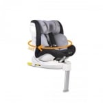 Столче за кола Cangaroo - Admiral, 0-36 kg, с Isofix, черно