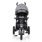 Триколка Byox - Tornado, с музикално табло, червена