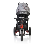 Триколка Byox - Tornado, с музикално табло, червена