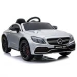 Акумулаторна кола Moni - Mercedes C63S, QY1588, бял