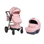 Комбинирана детска количка Moni - Polly 3 в 1, бежова