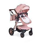 Комбинирана детска количка Moni - Polly 3 в 1, бежова