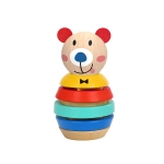 Дървена низанка Moni - Bear