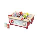 Детска дървена кухня с барбекю Moni - Tooky Toy