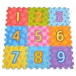Мек пъзел Moni Toys - Number, 9 части, с принт