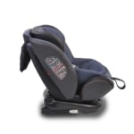 Столче за кола Cangaroo - Pilot, 0-36 kg, с IsoFix, 360°, деним