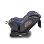 Столче за кола Cangaroo - Pilot, 0-36 kg, с IsoFix, 360°, деним