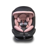 Столче за кола Cangaroo - Pilot, 0-36 kg, с IsoFix, 360°, сиво