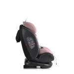 Столче за кола Cangaroo - Pilot, 0-36 kg, с IsoFix, 360°, сиво
