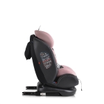 Столче за кола Cangaroo - Pilot, 0-36 kg, с IsoFix, 360°, сиво