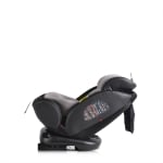 Столче за кола Cangaroo - Pilot, 0-36 kg, с IsoFix, 360°, сиво