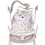 Електрическа люлка Cangaroo - Swing Star, бежова