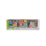 Дървена играчка фермерски влак Moni Toys